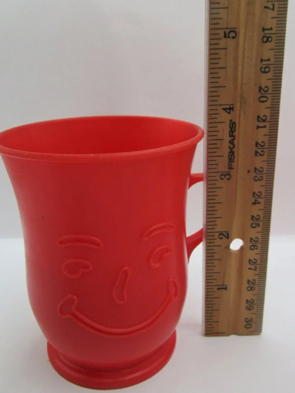 1984 Smiling Kool-aid Pitcher With Four Cups